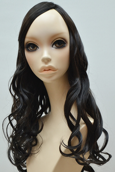 ゆかちゃん　町娘 風　ハーフアップ　ウィッグ Doll wig |