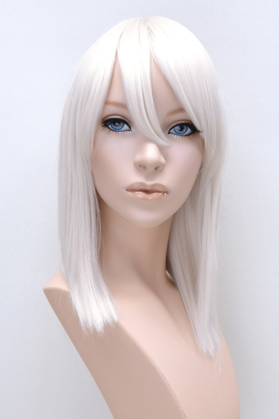 ☆デコカワ☆前髪付きフロントレース☆ストレートミディアム ☆デコカワ☆前髪付きフロントレース☆ストレートミディアム